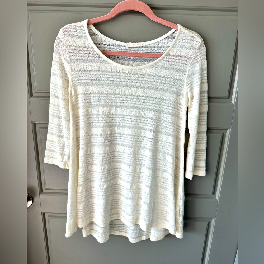 White Sheer Top